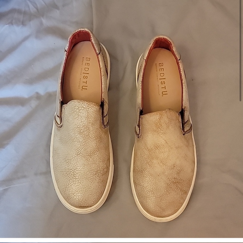 Bed Stu Hermione Leather Slip On Sneakers